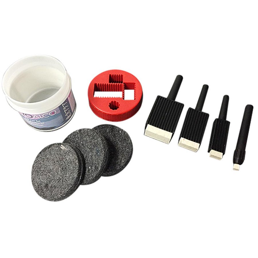 Tokyo Aqua - 4 Filzpinsel ohne Tinte - Gelb