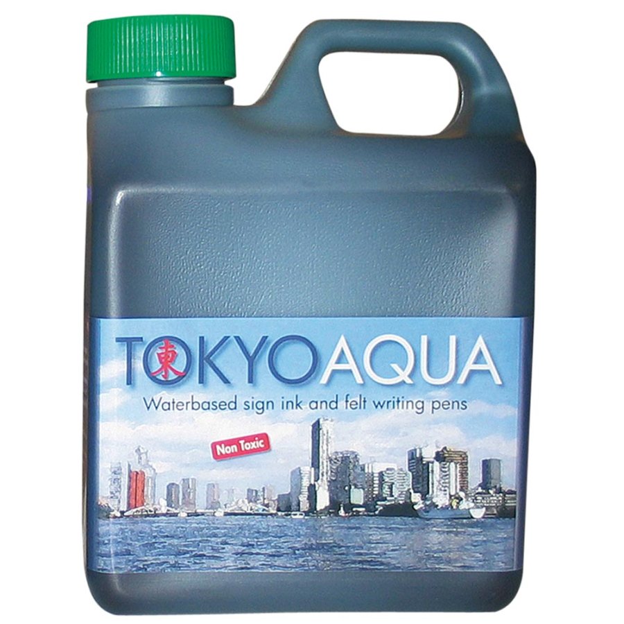 Tokyo AquKundenstopperertinte - 1L Gr&uuml;n