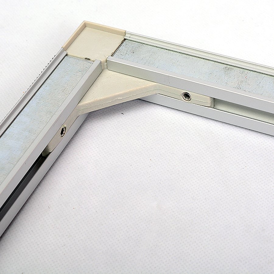 Magnetic Standup Aufsteller 60x180cm. Silber