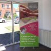 Classic Roll-up, einseitig, 85 x 200 cm - Silber #11