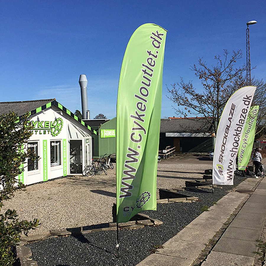 Beachflag, Outdoor-Bow,Medium