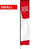 Beachflag, Outdoor Square Flag Small, Stangensystem alu #1
