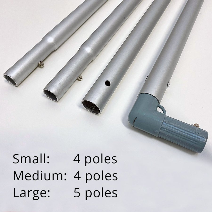 Beachflag, Outdoor Square Flag Large, Stangensystem