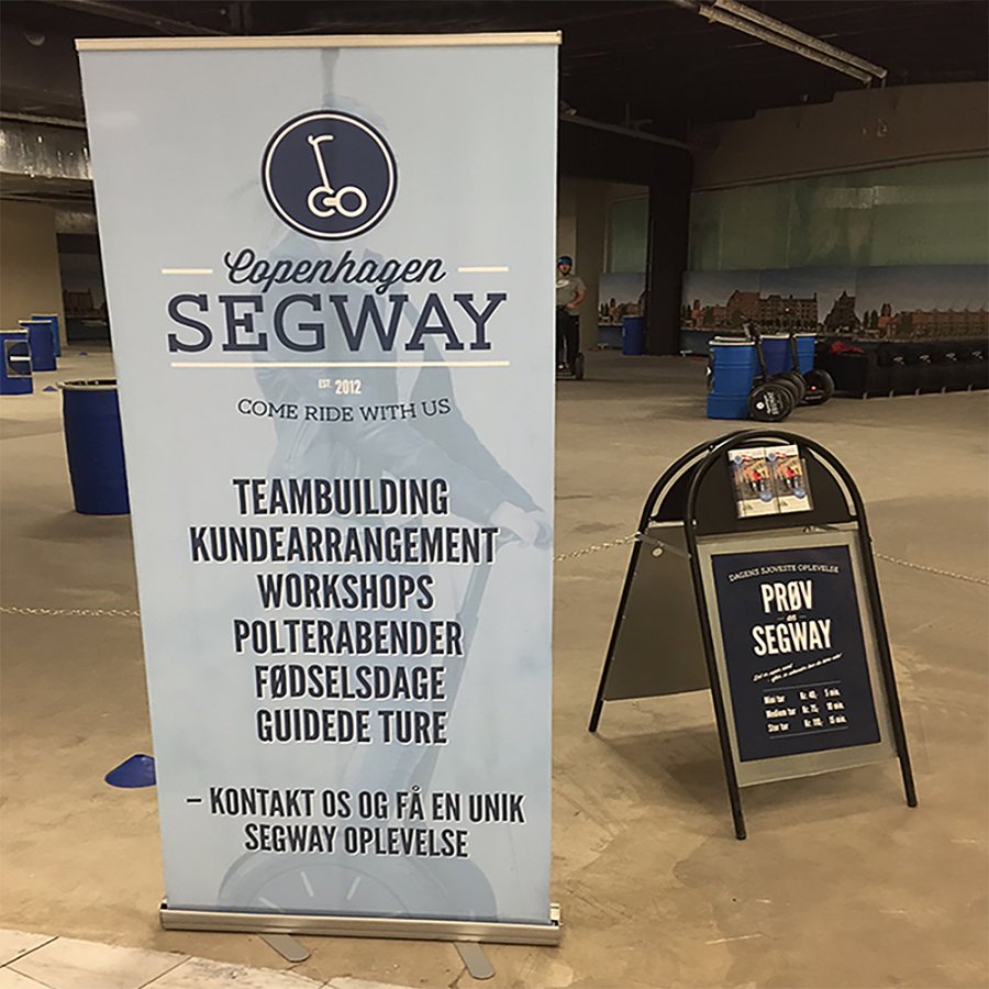 Eco Roll-up einseitig - 85x200 cm - Silber