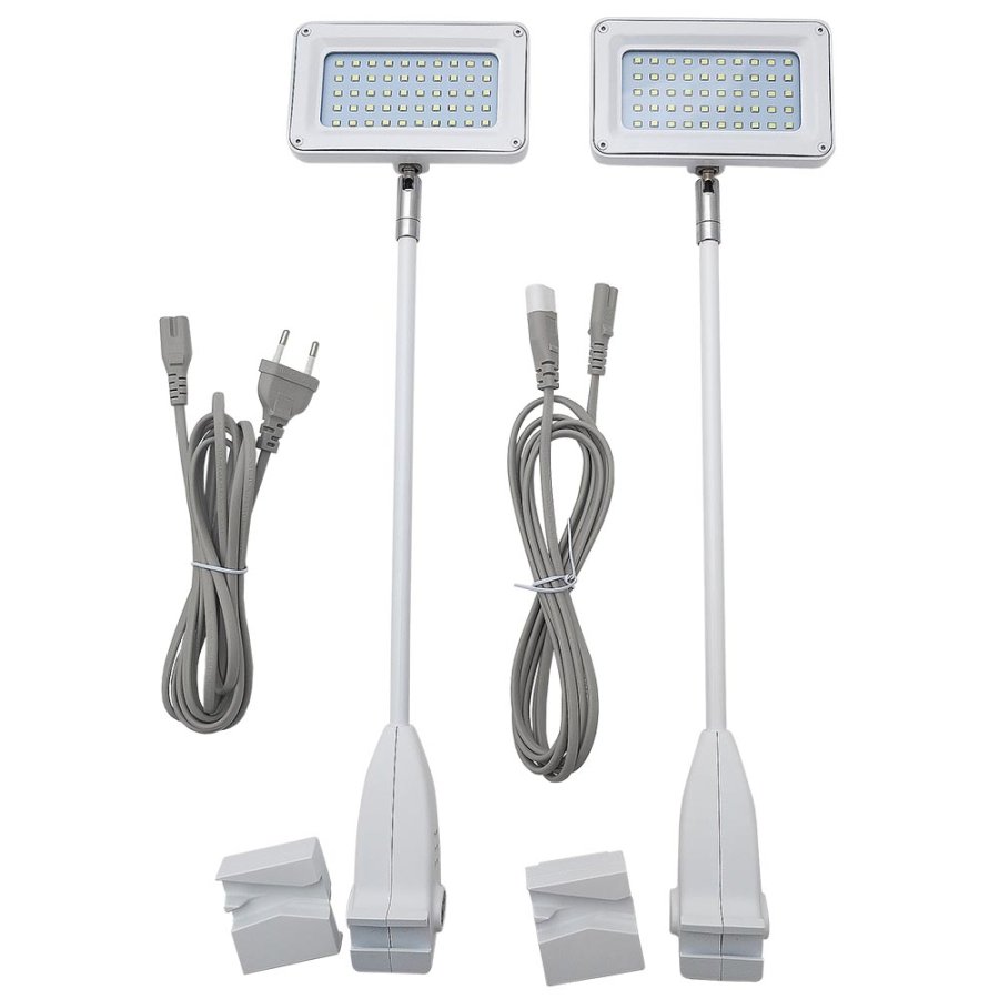 LED-Strahler 15W, wei&szlig;. 2 Stk./Satz