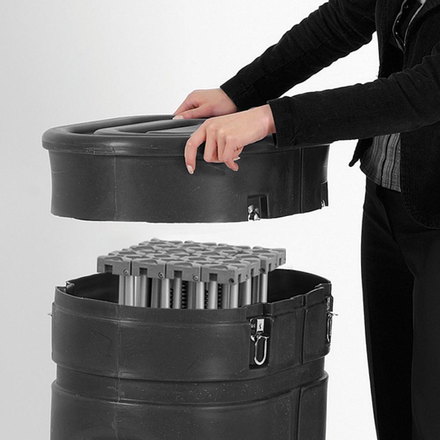 Pop-Up-Wand gebogen - 3 x 4