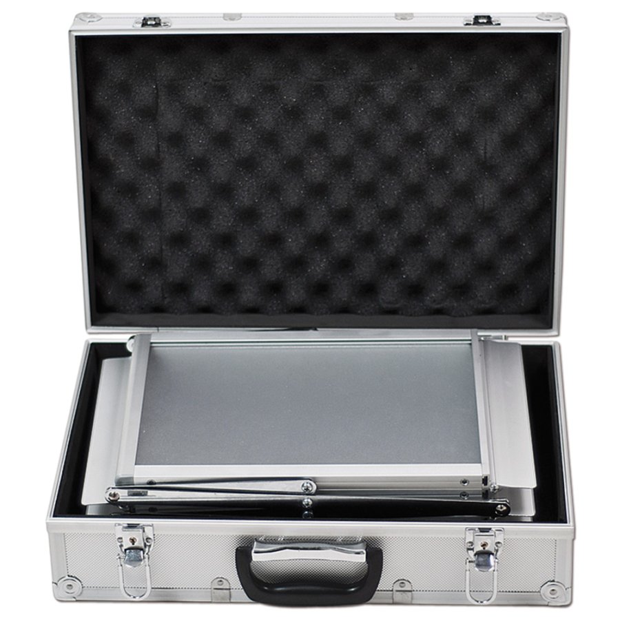 Flex-Prospektst&auml;nder, Alu/Silber, 6 x A5