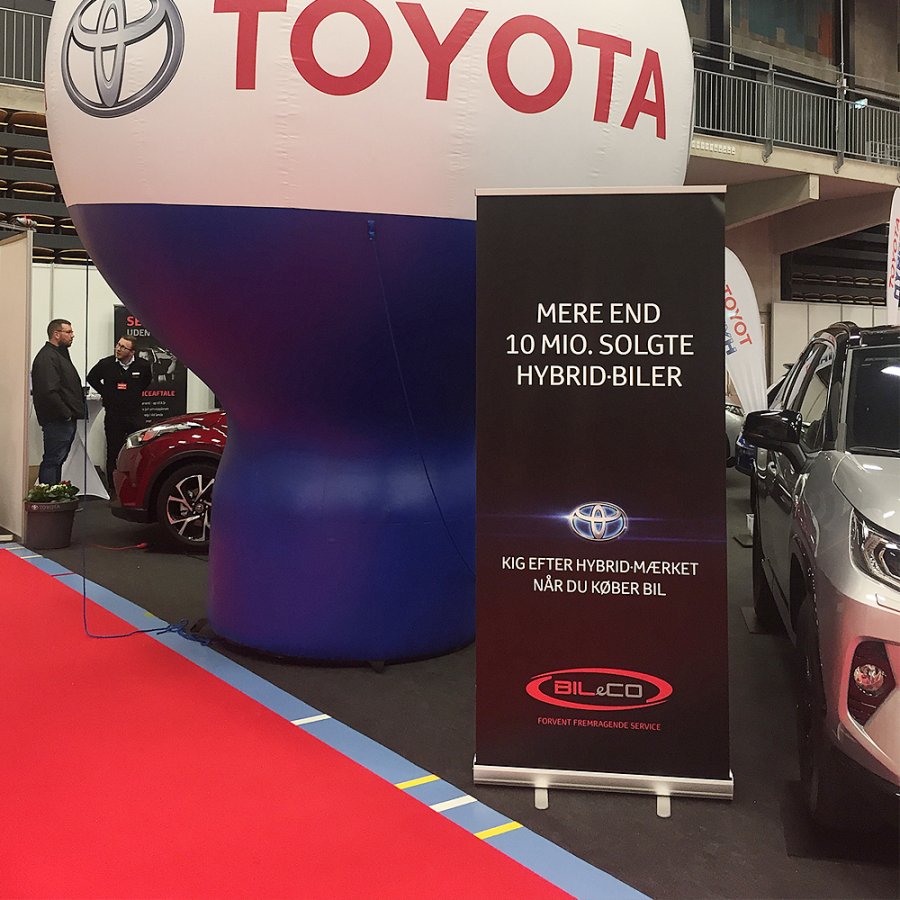 Budget Roll-Up einseitig - 80x200 cm - Silber