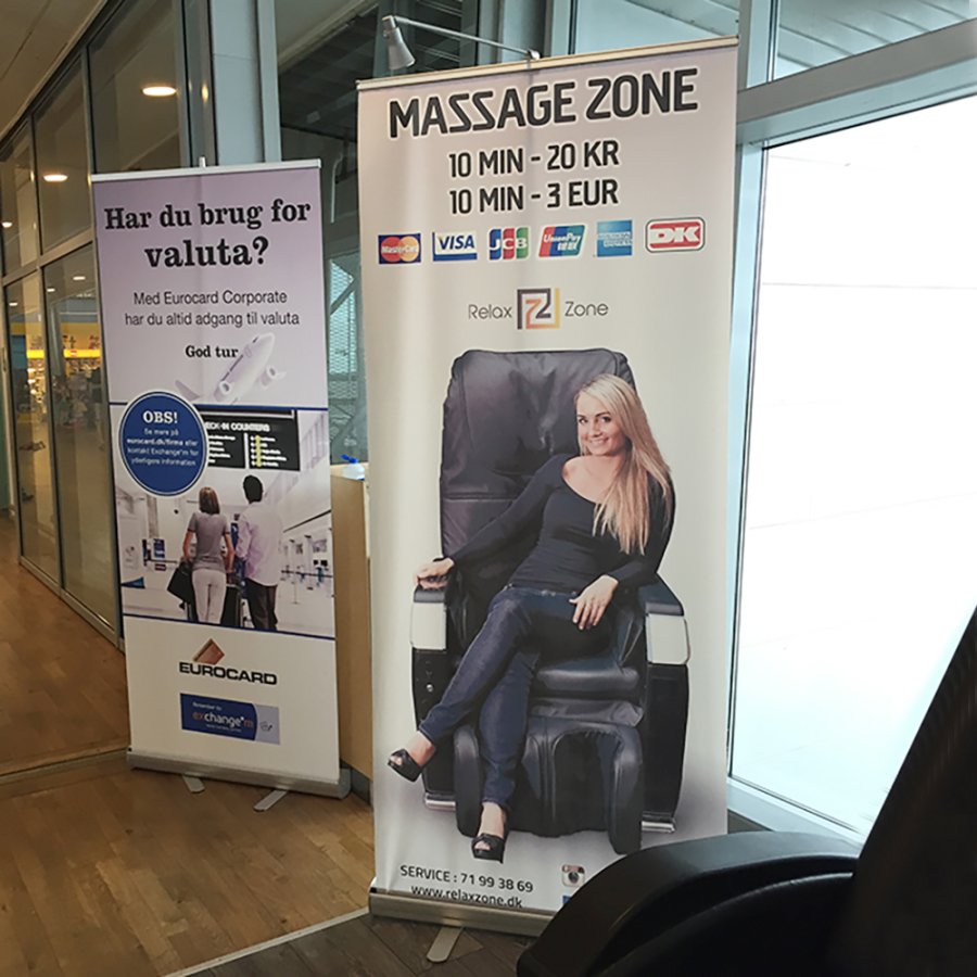 Basic Roll-up einseitig - 85x200 cm - Silber