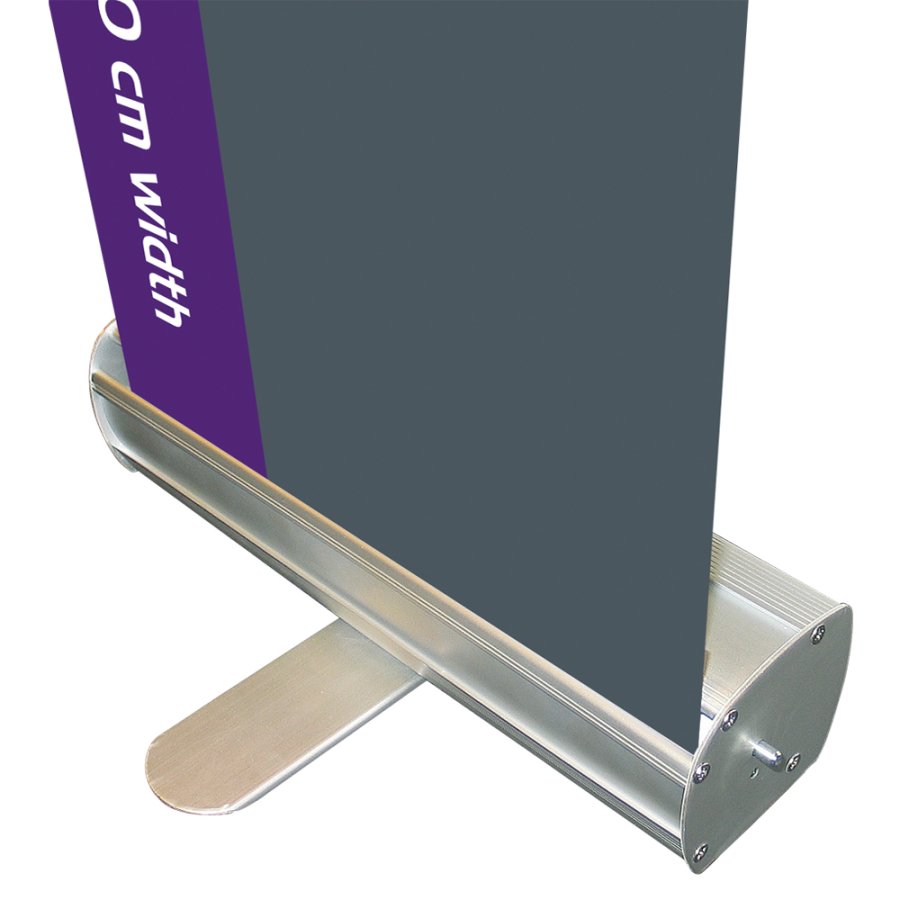Basic Roll-up einseitig - 30x180 cm - Silber