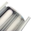Lux Roll-up Kassette, silber, einseitig, 56 x 230 cm #6