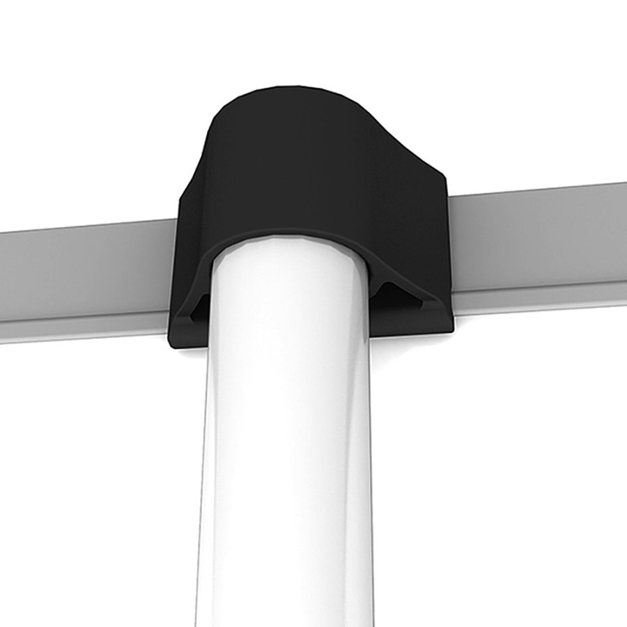 Standard-Roll-up Kassette, silber, einseitig, 85 x 200 cm