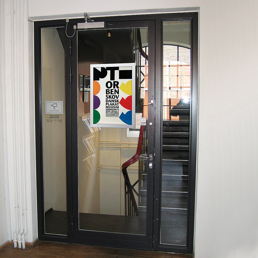 Fenster Alu Klapprahmen doppelseitig - 32mm - A2 - Silber