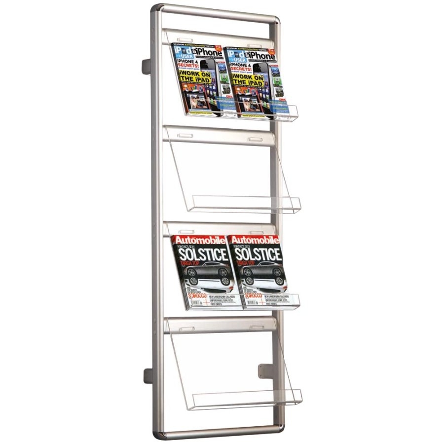 Info Line Wandbrosch&uuml;renhalter - 8xA4 - 21x29,7 cm