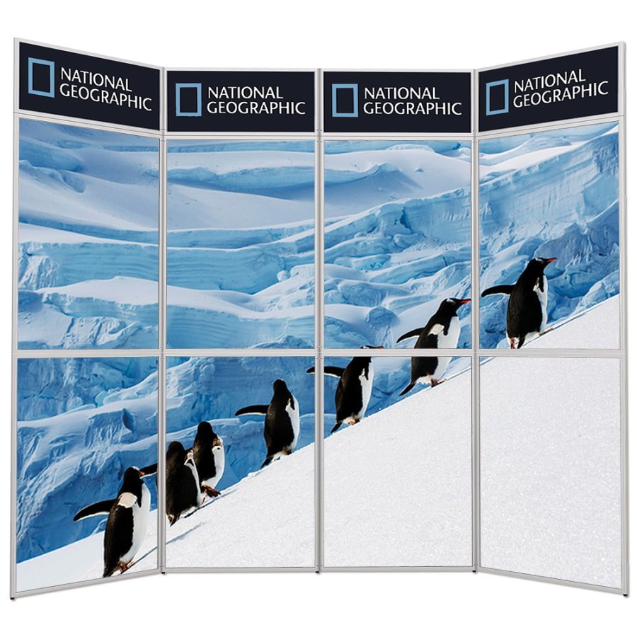 Expo Wall Messewand, 4 Sektionene, 292 x 239 cm