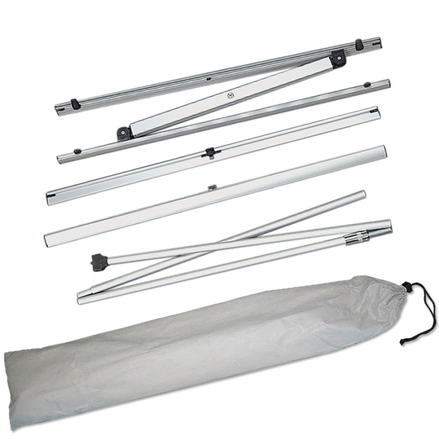 Quick-Banner doppelseitig ohne Banner und Druck - 80 x 200 cm