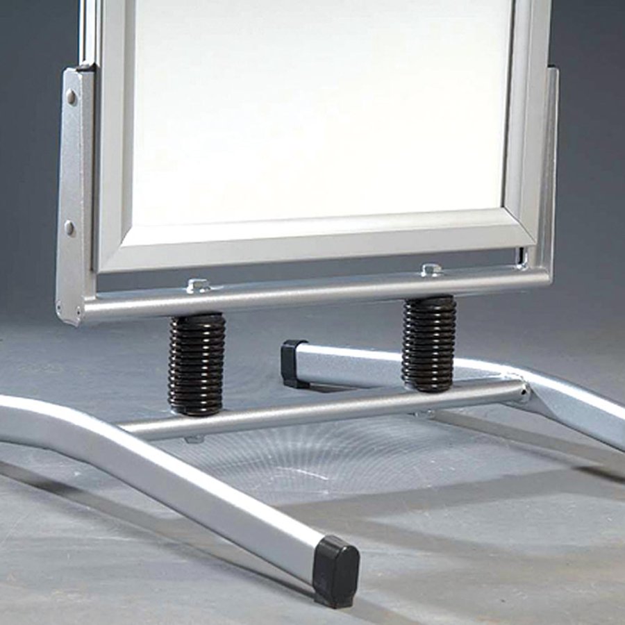 Wind-Line Lux Kundenstopper - A0 - Silber