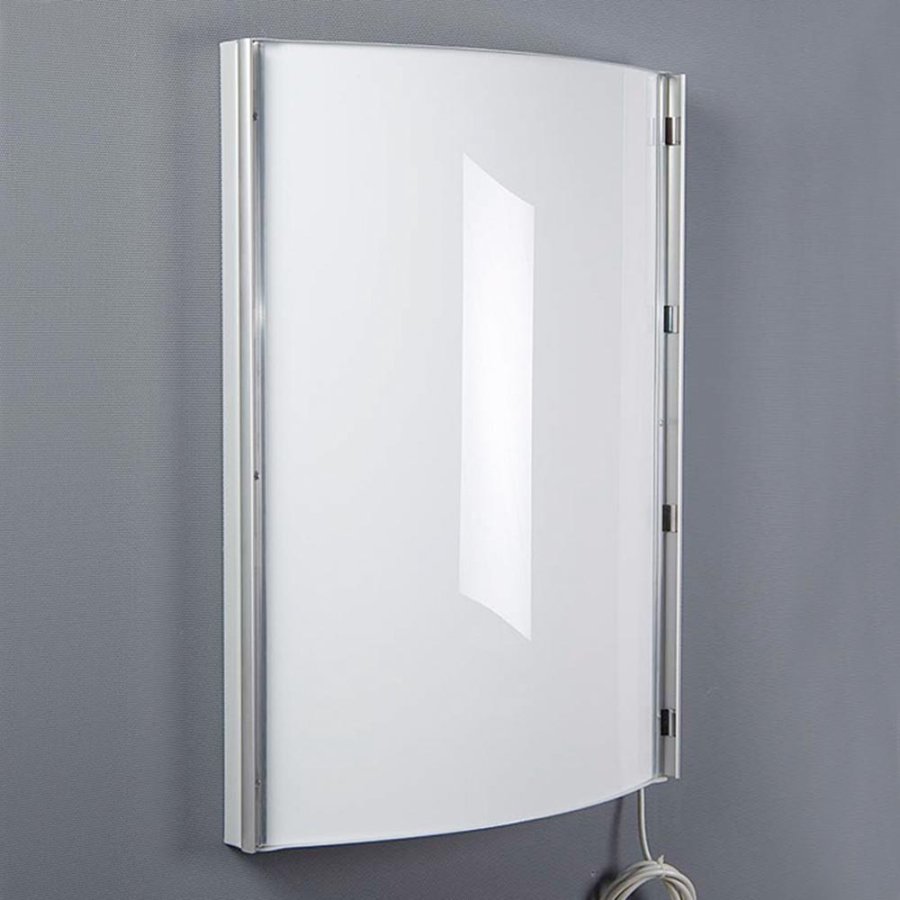 LED-Konvex-Leuchtrahmen einseitig - A1