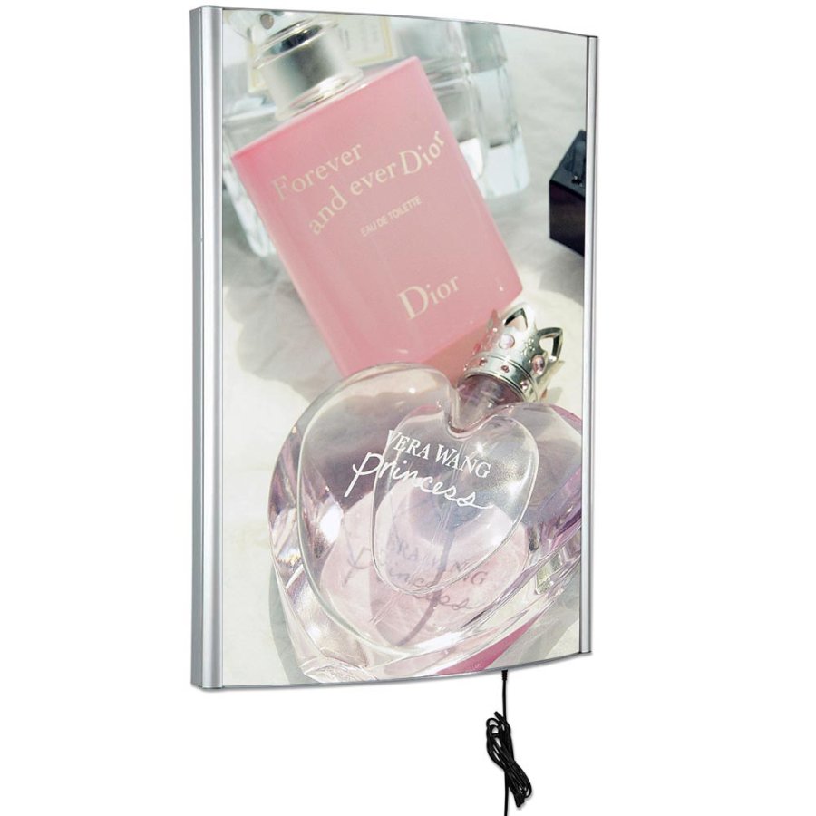 Konvexer Leuchtrahmen einseitig - 50x70cm