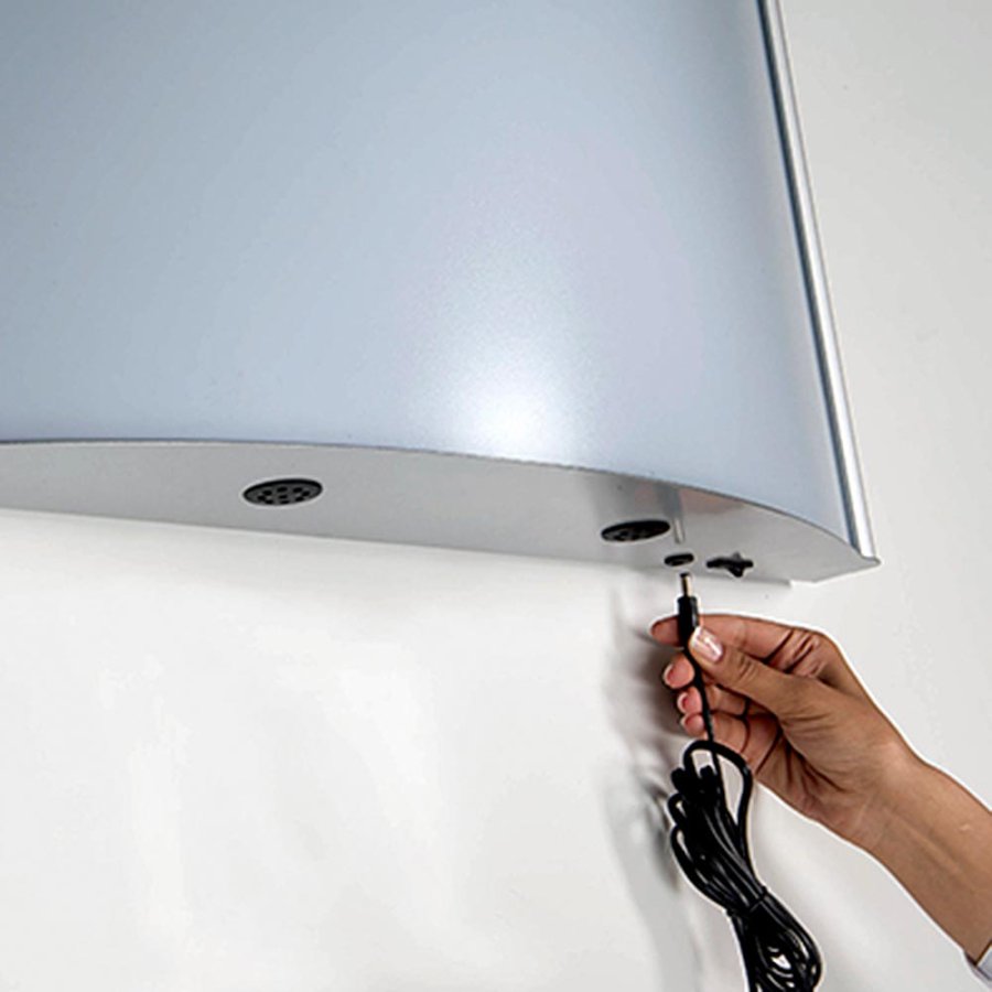 Konvexer Leuchtrahmen einseitig - 50x70cm