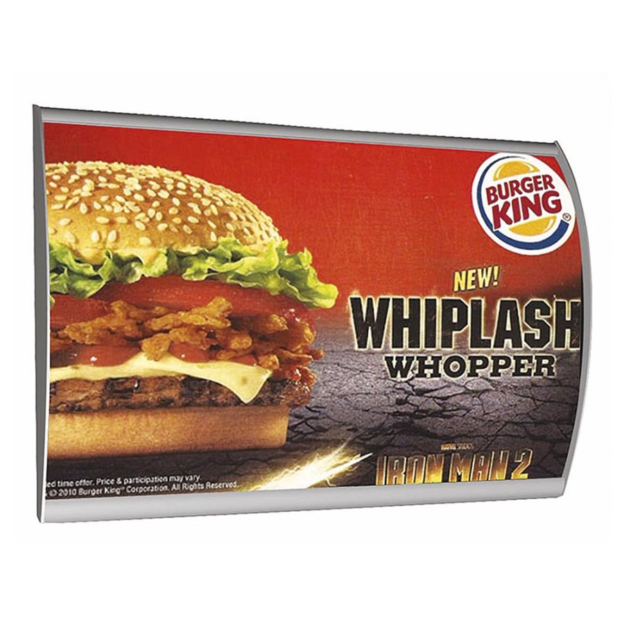 Konvexer Leuchtrahmen einseitig - 50x70cm