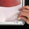Klapprahmen, Security Frame, 25 mm Aluminiumprofil, Silber, A1 - 59,4 x 84,1 cm #3