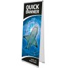 Quick-Banner doppelseitig ohne Banner und Druck - 60 x 200 cm #1
