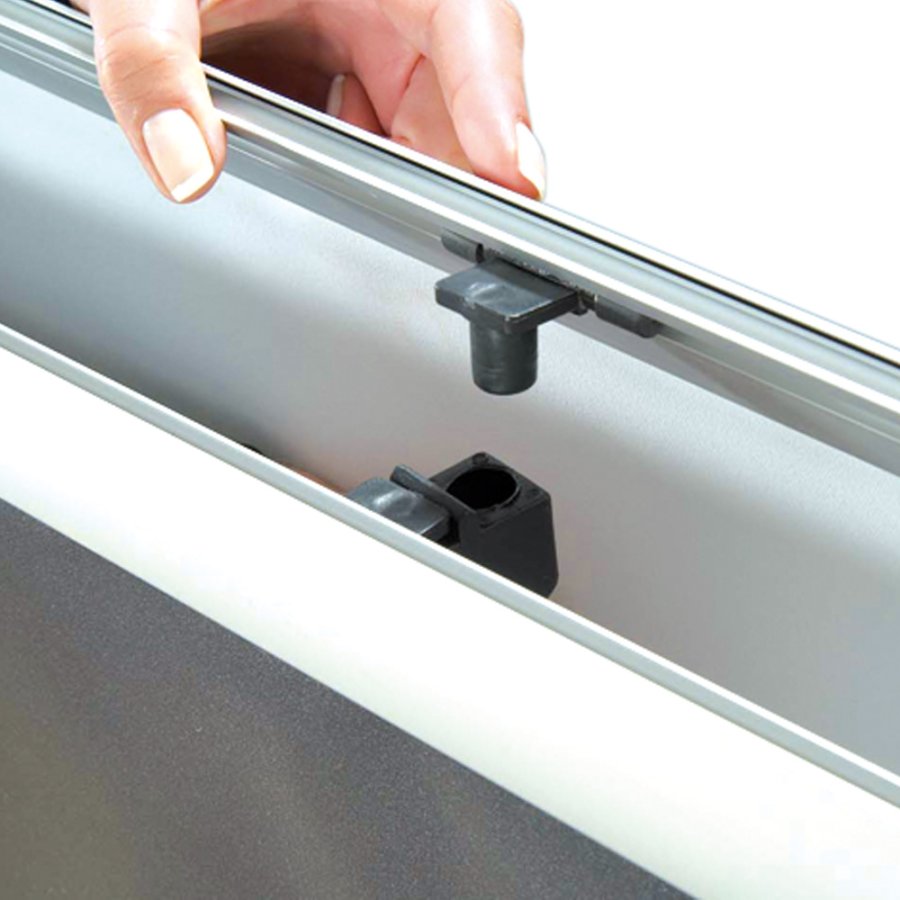 Quick-Banner doppelseitig ohne Banner und Druck - 60 x 200 cm