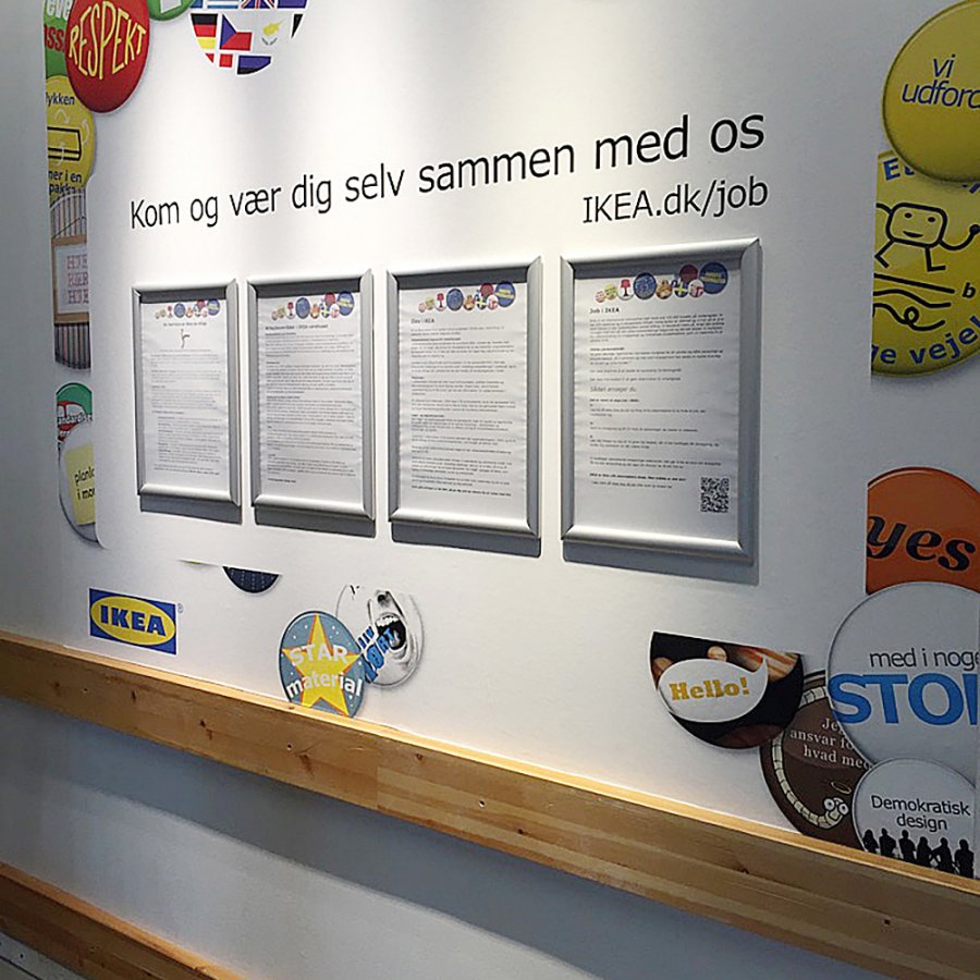 Klapprahmen mit 25mm Aluminiumprofil, silber - A3