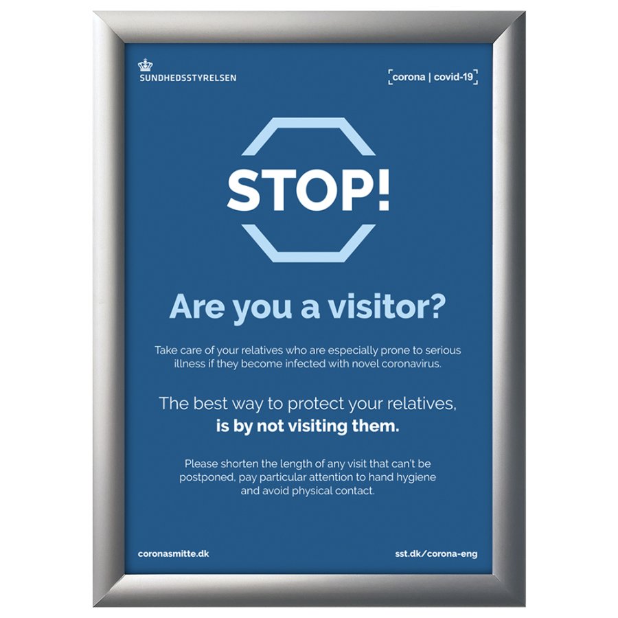 Klapprahmen mit 25mm Aluminiumprofil, silber - 70 x 100 cm