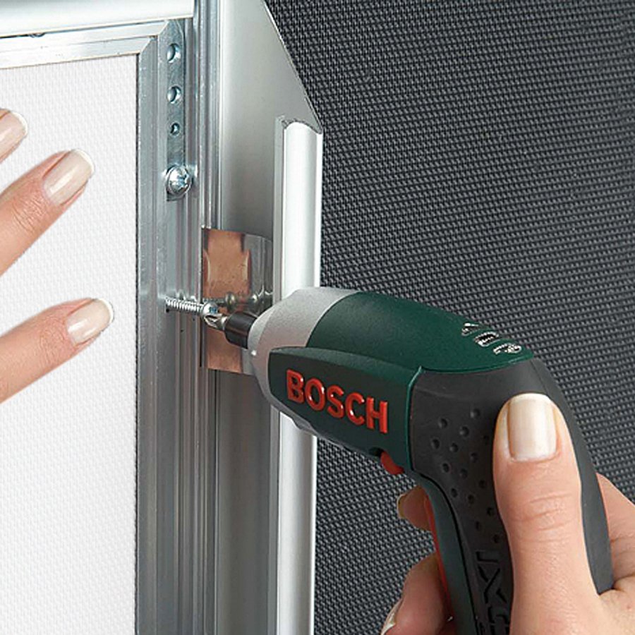 Klapprahmen mit 32mm Aluminium-Flachprofil, silber - A0