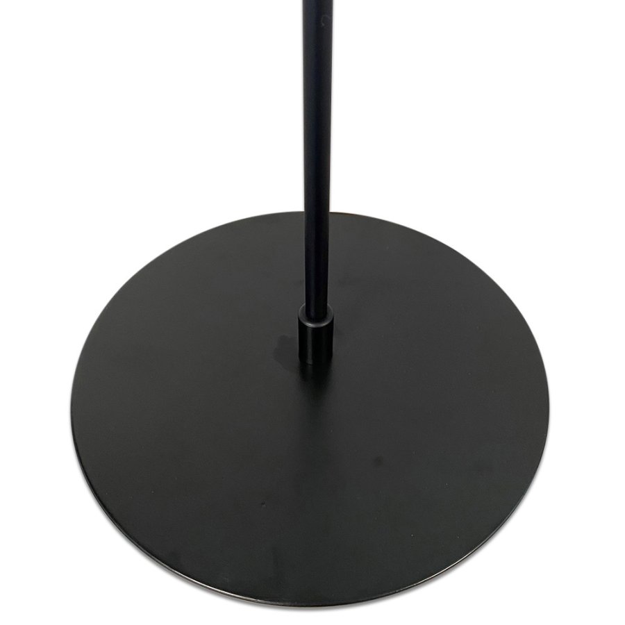 Infost&auml;nder, Design Stand, Acrylhalter, Schwarz, 132 cm gro&szlig;, Vertikal