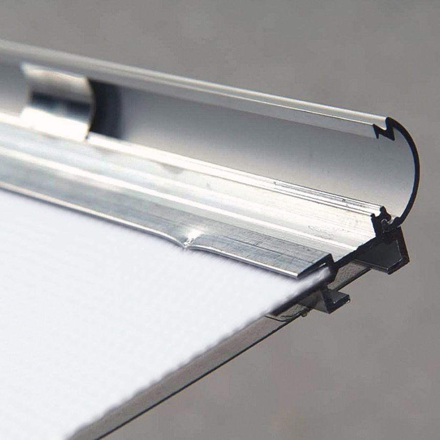 Klapprahmen mit 15mm Aluminiumprofil, silber - A1