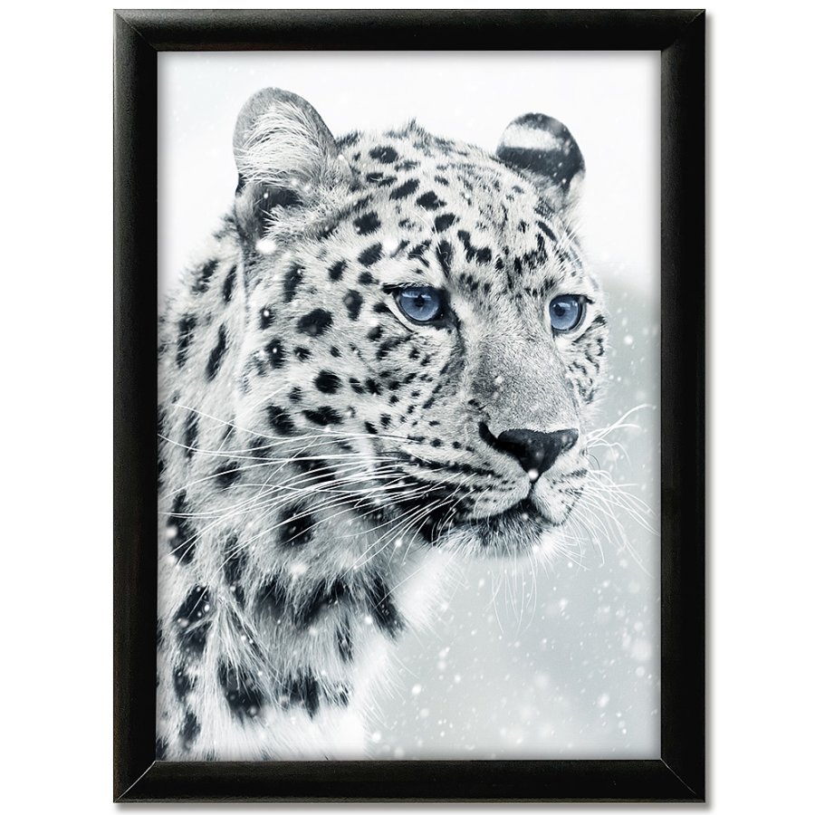 Klapprahmen mit 25mm Aluminiumprofil, schwarz - A3