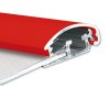 Klapprahmen mit 25mm Aluminiumprofil, rot - 70x100 cm #4