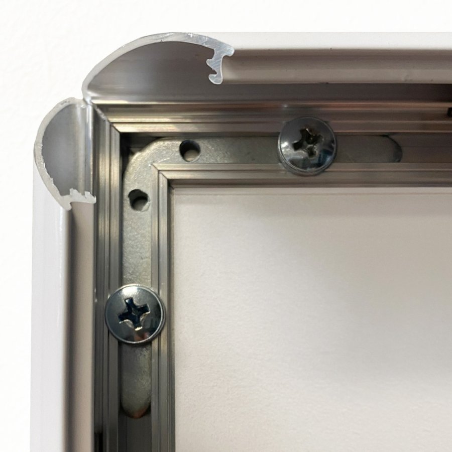 Klapprahmen mit 25mm Aluminiumprofil, wei&szlig; - A3