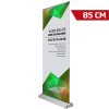 Deluxe Roll-up, einseitig, 85 cm, Alu #1