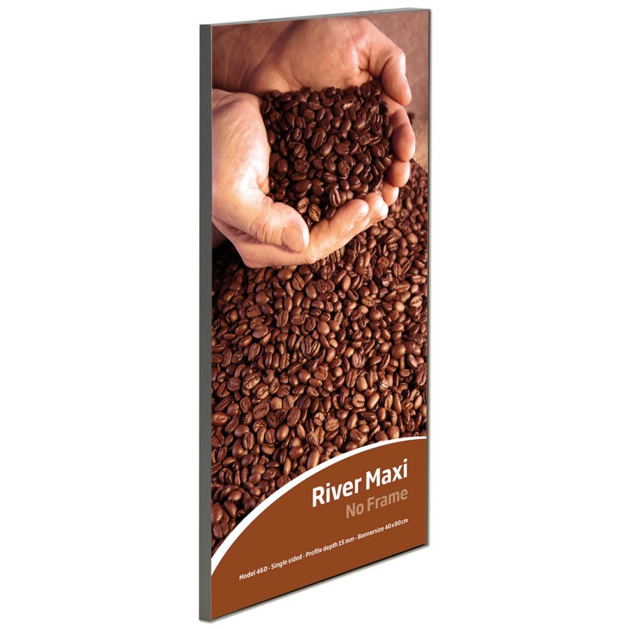 Maxiframe River, einseitiger Rahmen, A4