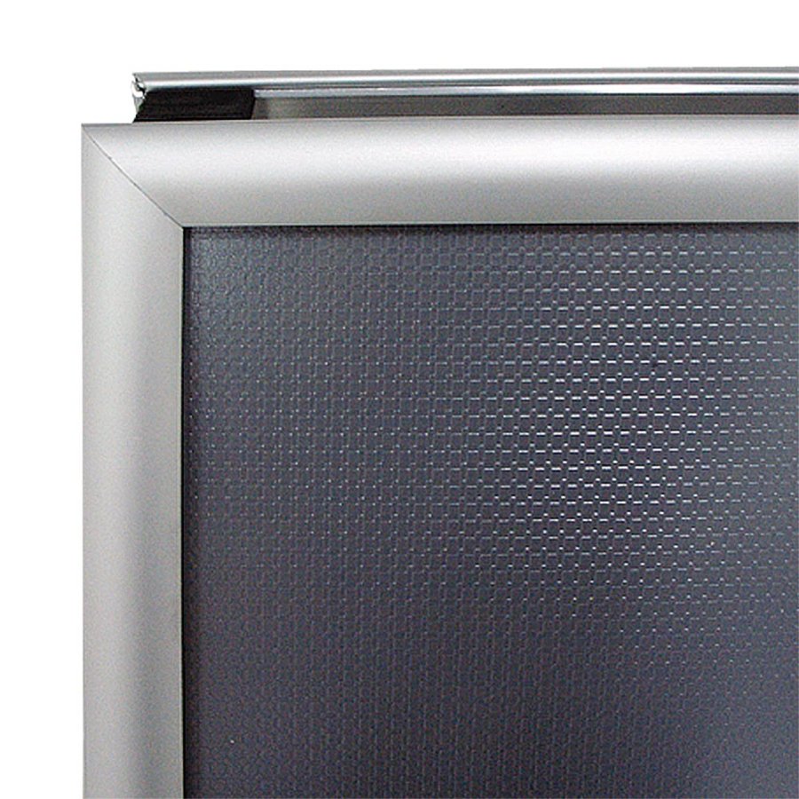 Alu-Line Budget Kundenstopper, f&uuml;r den Innenbereich - 70x100 cm - Silber