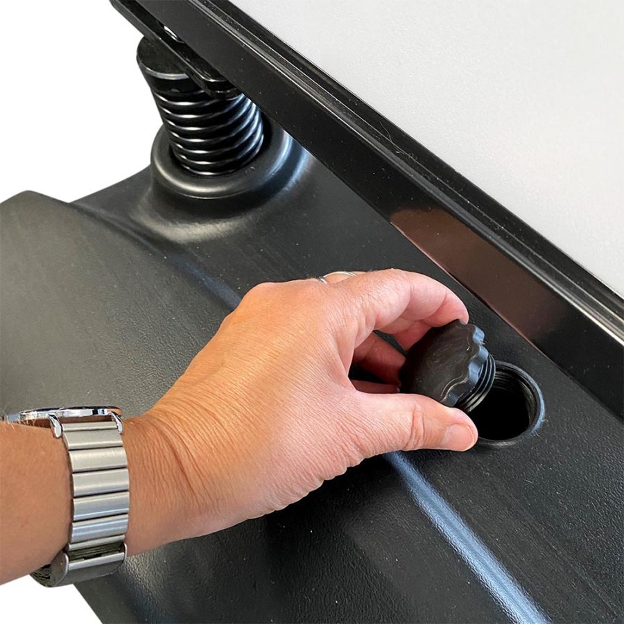 Wind-Sign Waterbase Basic Kundenstopper 32mm (R) 50x70cm - Schwarz