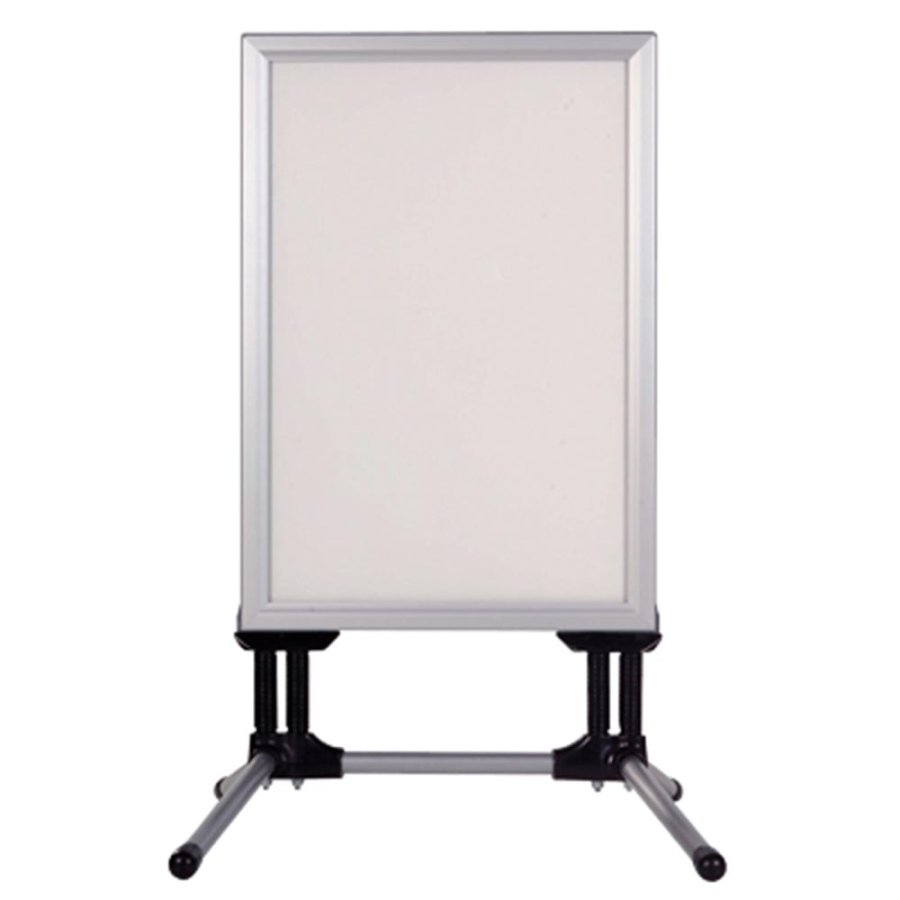 Wind-Line Budget Kundenstopper - 70 x 100 cm - Silber