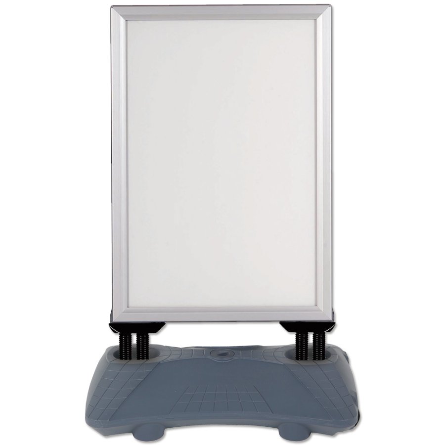 Wind-Sign Waterbase Budget Kundenstopper- A0 - Silber