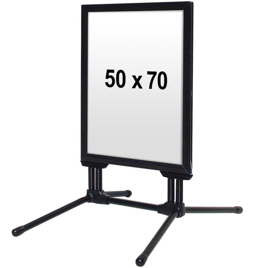 Wind-Line Budget Kundenstopper - 50x70 cm - schwarz