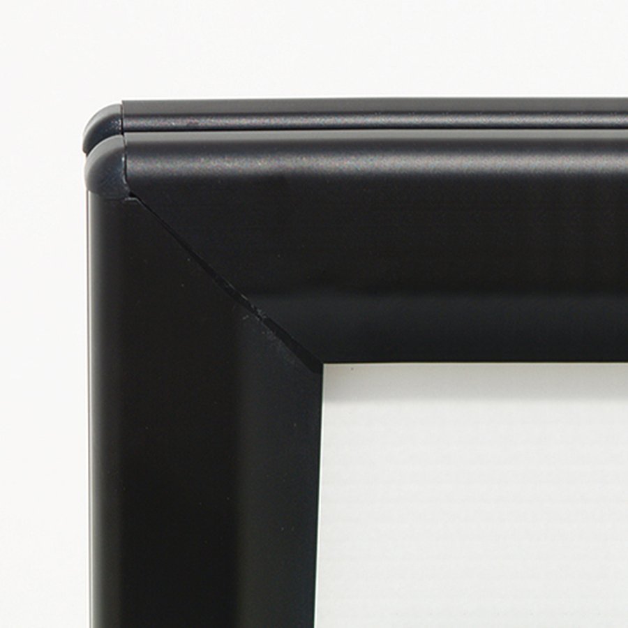 Kundenstopper, Wind-Sign Waterbase Budget, 40 mm Aluminiumprofil, Schwarz, B2 - 50 x 70 cm