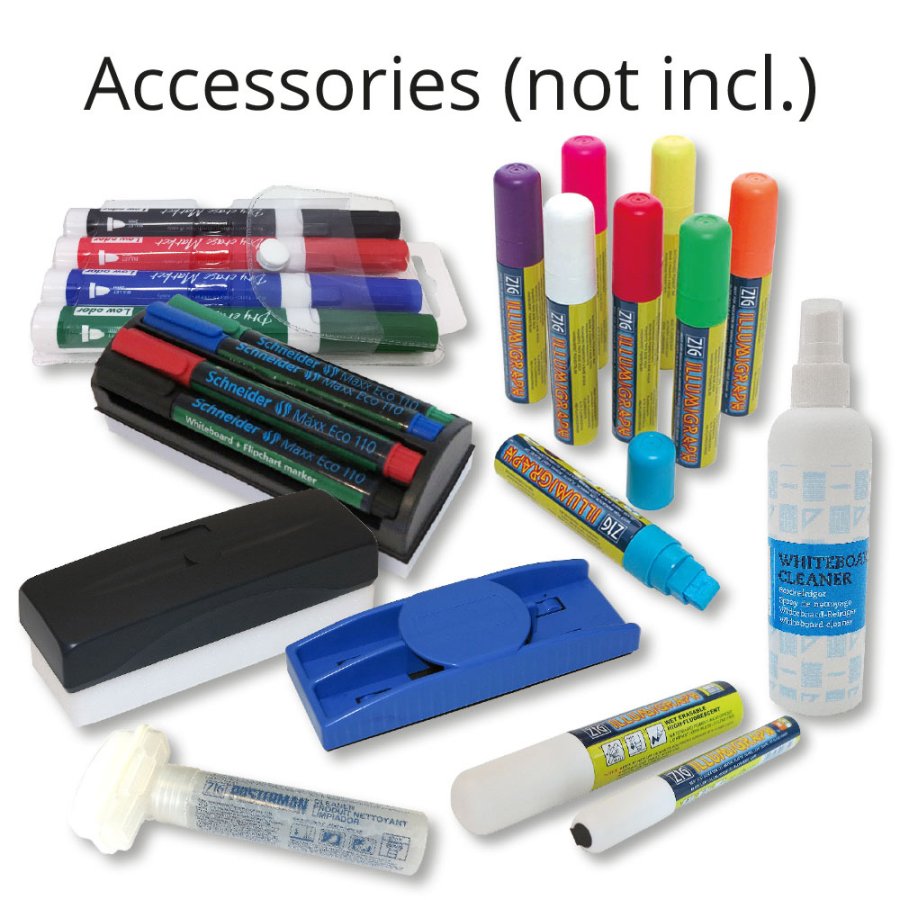 Whiteboard-Budget - 120x90 cm