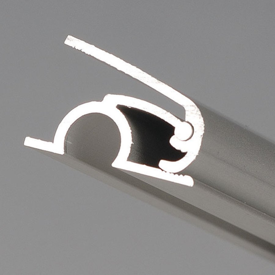 Posterklemmen-Set, Posterleiste mit 25mm Aluminium-Posterstreifen - 85 cm (A0)