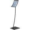 Infostand Curved schwarz A4 #1