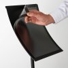Infostand Curved schwarz A3 #8