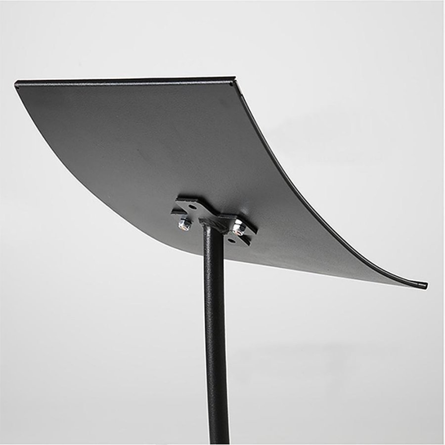 Infostand Curved schwarz A3