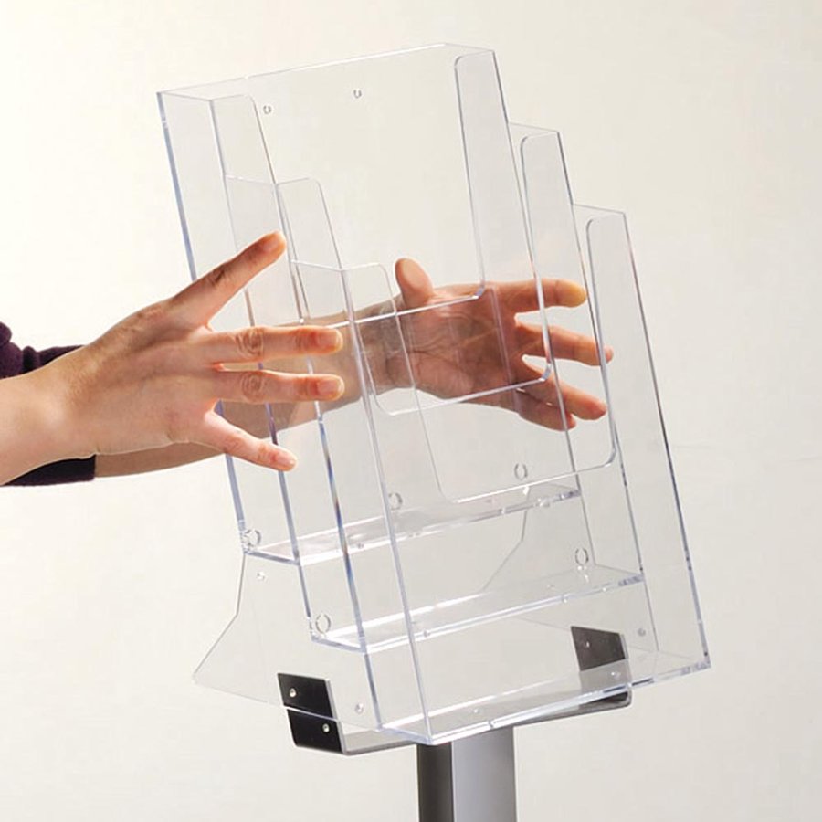 S&auml;ulenProspektst&auml;nder vertikal - 3xA4 - 21x29,7 cm